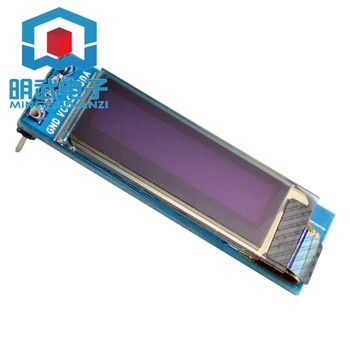 0,91 Инчов OLED LCD дисплей Модул IIC 12832 LCD дисплей на устройството на дисплея, което е съвместимо с 3,3-5 В