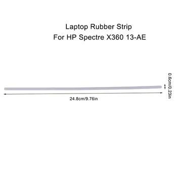 1 бр. гума на уплътнението в долната част на корпуса на лаптопа, тампон за краката, за Spectre X360 13-AE, нескользящая тампон върху броня за краката