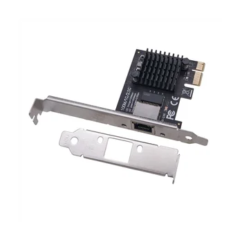 100/1000 М/2,5 Г мрежов адаптер RJ-45, RJ-45 RTL8125BG чипсета PCIe PCI Express мрежовата карта на локална мрежа