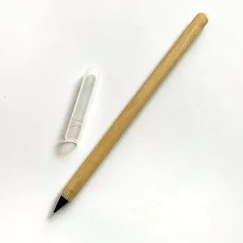 100 бр. дървени вечен молив без мастило Вечни моливи за рисуване и писане, не се изтриват, чупят лесно