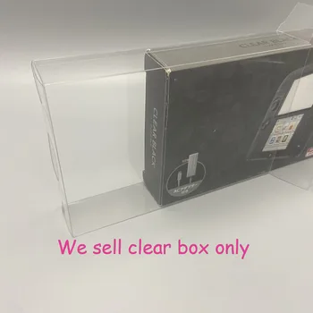 100 бр. прозрачна кутия за ДОМАШНИ любимци-капаци за 2DS за японската версия, версията за САЩ, кутия за съхранение на конзоли за игри