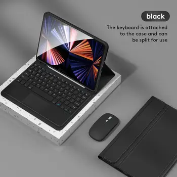 11-инчов Bluetooth-съвместима клавиатура със защитен кожен калъф, съвместима с iPad Pro11 Air5 10,9-инчовата версия за САЩ
