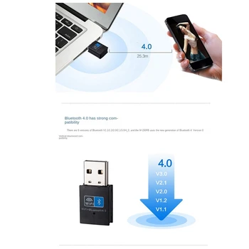 150 Mbit/s Bluetooth 4.0 и USB 2,4 G Устройство Безплатен WiFi Адаптер за вашия лаптоп, Настолен компютър