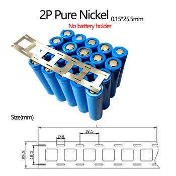 1Kg Pure Nikkel Band 2P 0.15*25.5 Mm Hoge Kwaliteit Zuiverheid Nikkel Strip Lithium-Ion Ni plaat Nikel Voor 18650 Li Roest Niet