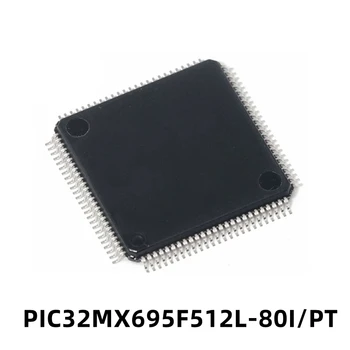 1бр Новия Точков PIC32MX695F512L-80I/PT PIC32MX695F Инкапсулированный 32-битов Микроконтролер TQFP100
