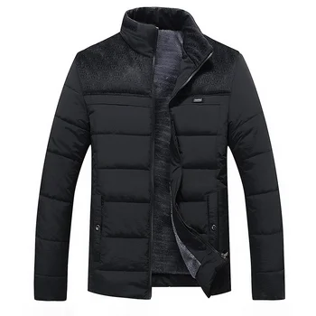 2022 Модерен нов мъжки памучен яке, ежедневни обикновена топли палта, зимни благородна ветрозащитная мъжки дрехи, универсална градинска