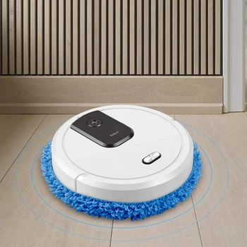 2023 Умен робот-прахосмукачка за мокро и сухо почистване, акумулаторна робот-домакински уред с хидратиращ спрей