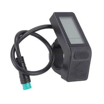 2X дисплей за Ebike 24/36/48 В КТ LCD4 мини-дисплей, водоустойчиви комплекти за велосипедни контролери контролер за KT