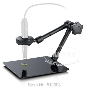 3D Диаметър 4,5 мм-20 мм Регулируема поставка от метална сплав Титуляр за цифров фотоапарат микроскоп