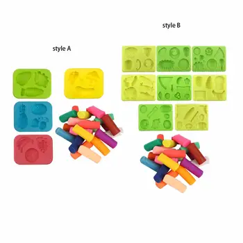 3D инструменти Глинена играчка за обучение, определени за скулптура от глина за деца