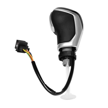 3X Електронна Писалка Превключване LED Дръжка на скоростния За Golf MK6 MK7 Passat B7 B8 Tiguan MK2 DSG, Бяла Светлина