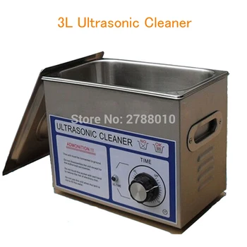 3Л Ултразвукова пречиствател за часа/ стъкло/ машина за почистване на части, перална машина с кошница от неръждаема стомана PS-20T
