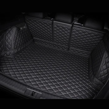 5 Местен здрав обичай кожена цветна подложка за багажника на автомобила Dacia Jogger 2021 2022 2023 Аксесоари за автомобилни Детайли на интериора на килими