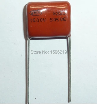 50шт CBB кондензатор 822 1600V 822J 1.6 KV 6800pF 8.2 nF P15 CBB81 металлизированный филмът кондензатор от полипропиленова тъкан