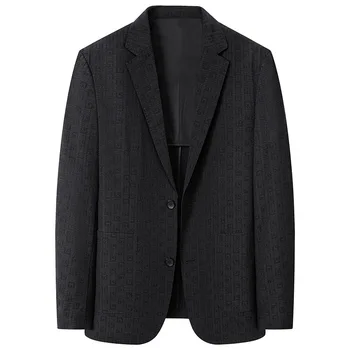 5554-Първокласен бизнес костюм за почивка, мъжко яке, тънък малък костюм, професионални костюми в четири сезона