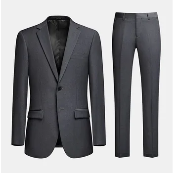 6952-Мъжки мъжки костюм сако оборудвана за почивка професионални рокля бизнес формат