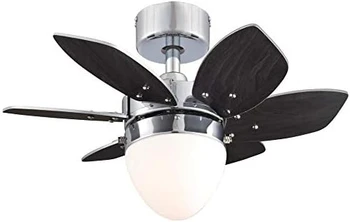 7232800 вентилатор на Тавана Оригами с подсветка, 24 инча, за приготвяне на еспресо