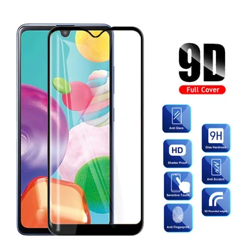 9D пълно покритие от закалено стъкло за Samsung Galaxy M51 M40 М31 M30 M30S M21 М 20 M10 M11 M10S защитно фолио за екрана на вашия телефон