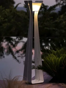 AiPaiTe, модерен led слънчева светлина за косене на трева, открит водоустойчива лампа за вътрешни дворове, вили, дворове, озеленяване, осветление.