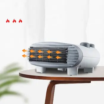 Air 2 настройки за загряване на Безшумен електрическа вентилаторна печка за дома и офиса, нагреватели за спалня, електрическа топло, температурата бързо загряване