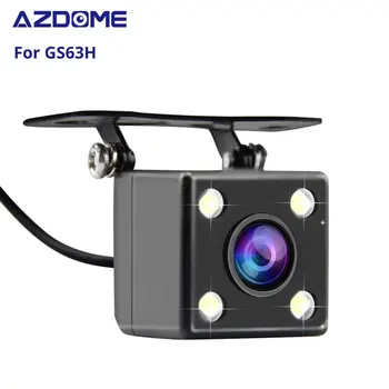 AZDOME Автомобилна Камера за Обратно виждане 4Pin Конектор 2.5 мм Видео Порт С Led за Нощно Виждане За GS63H M06 Dash Cam Водоустойчива Камера