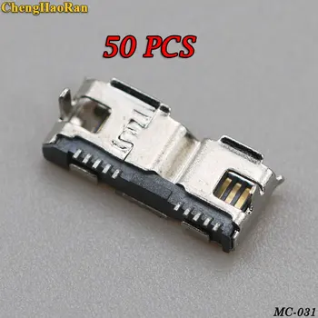 ChengHaoRan 50шт Micro USB 3.0 B Тип DIP Гнездо DIP2 10pin USB Конектор за Мобилен Твърд Диск Интерфейс за Прехвърляне на Данни