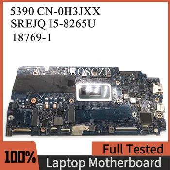 CN-0H3JXX 0H3JXX H3JXX дънна Платка за лаптоп DELL Lnspiron 5390 дънна Платка 18769-1 с процесор SREJQ I5-8265U 8G-RAM, 100% Работи добре
