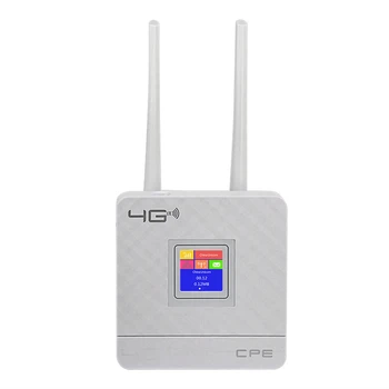 CPE903 LTE домашен 3G, 4G 2 външни антени Wifi модем, безжичен рутер, CPE с порт RJ-45 и слот за SIM-карти в САЩ