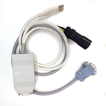 Crown PCAN-USB Приложимо мотокар мотокар може да взаимодейства с програмен интерфейс Crown инструмент за диагностика