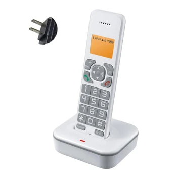 D1102B стационарен телефонен настолен телефон с шумопотискане звука на повикващия