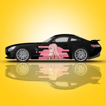 DARLING In The FRANXX Аниме Автомобили ливрея, стикер на рамо кола, герой от аниме, универсална страничната ливрея в японската теми