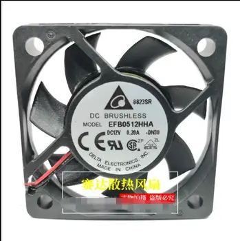 Delta Electronics EFB0512HHA DC 12V 0.20 A 50x50x10 мм, 2-жичен на сървъра на вентилатора за охлаждане на
