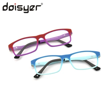 DOISYER Нов материал TR90 рамки за очила малко квадратно детско огледало за късогледство