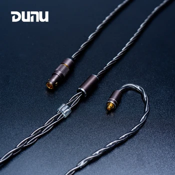 DUNU DUW02S DUW-02S Подобряване на кабел за слушалки с висока чистота, с посеребренным Медна Литцевым тел OCC за DK2001/титан s/Falcon Pro