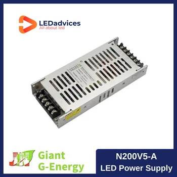 G-Energy N200V5-A захранване за led екран с мощност 200 W 5V40A, Ултратънък led дисплей, преминете на храна, поддръжка на захранване от 200 до 220 В