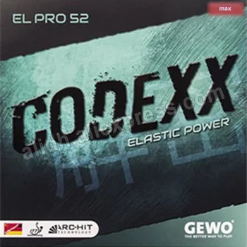 GEWO CODEXX EF RPO 52 гуми за тенис на маса Оригиналната GEWO CODEXX гъба за пинг-понг