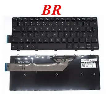 GZEELE Нова Клавиатура за лаптопа Brazil BR DELL Vostro 14 5459PK1313P1A32 NSK-LQ0SC