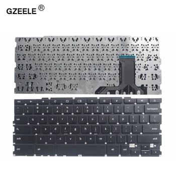 GZEELE НОВАТА АМЕРИКАНСКА клавиатура за лаптоп Samsung Chromebook XE303 XE550 XE500 XE505 XE303C12 XE550C21 500T1C английски черна клавиатура