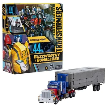 Hasbro Трансформърс SS44 Optimus Prime Convoy Movie STUDID SERIES клас Лидер, робот, аниме фигурка, модел играчка, подарък за момче