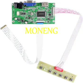 HDMI + VGA Такса за управление на Монитор, Комплект за B156HTN03.6 B156HTN03.7 B156HTN03.8 B156HTN03.9 LCD led екран контрольор карта на Водача