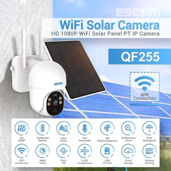 IP камера 1080P 2MP Sasha Smart Outdoor Home Security, автоматично следене на AI, помещение за откриване на човек, WIFI камера за видеонаблюдение