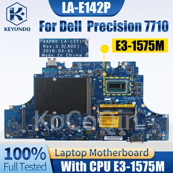 LA-C551P За лаптоп Dell Latitude 7710 дънна Платка 0FVFX8 0T6H7V E3-1575M на дънната Платка на Лаптопа е Напълно Тествана