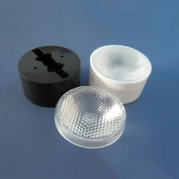 #LPY-35.8 Висококачествена led оптична леща, размер на 35,8X15,8 мм, 45 градуса на повърхността на камъка, материали PMMA