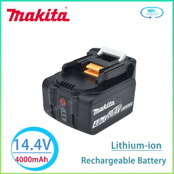 Makita 14,4 v Литиево-йонна Батерия 4,0 ah Led Индикатор за BL1430 BL1415 BL1440 196875-4 194558-0 195444-8