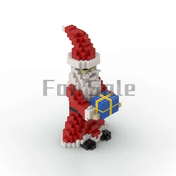 MOC-17526 Дядо Коледа Градивен елемент на Модел Сращенная играчка-Пъзел Детски подарък