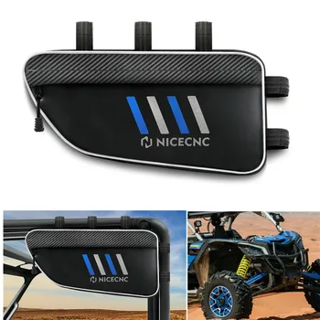 NICECNC UTV Чанта За съхранение на Пръчки за Polaris RZR 1000 XP4 Ranger 1000 XP 570 900 CREW 2017-21 Honda Талон Водоустойчива Чанта