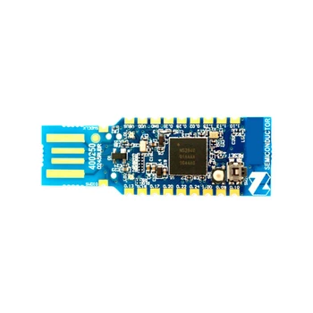 NRF52840 Донгл USB Донгл за Оценка разработване на Модул Bluetooth Поддръжка за Програмиране RGB LED Зелена Led Бутон и 15GPIO