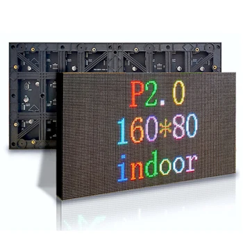 P2 е закрит пълноцветен 320 мм * 160 мм, HD 3840 Hz SMD1515 led модул дисплейный