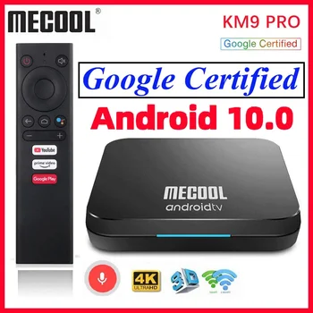 PRO 4 GB 32GB 2G 16G 4GB 64GB Smart TV Box Android 10 Сертифициран Google Android Tv 4K TVBox Amlogic S905X2 Android Box