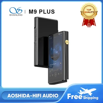 SHANLING M9 PLUS Hi-Res Hi-FI Преносим Музикален MP3 плейър DAP Android 10 LHDC 5,0 MQA AK4499EX AK4191 USB КПР DSD1024 3,5 mm 4,4 мм